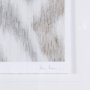 14920 - Ikat Patterns IV by Silvia Krause a Hand Embellished Textured Framed Art Print Matted under Glass
