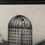14924 - Barn Buildings II by CV a Hand Embellished Textured Framed Art Print Matted under Glass