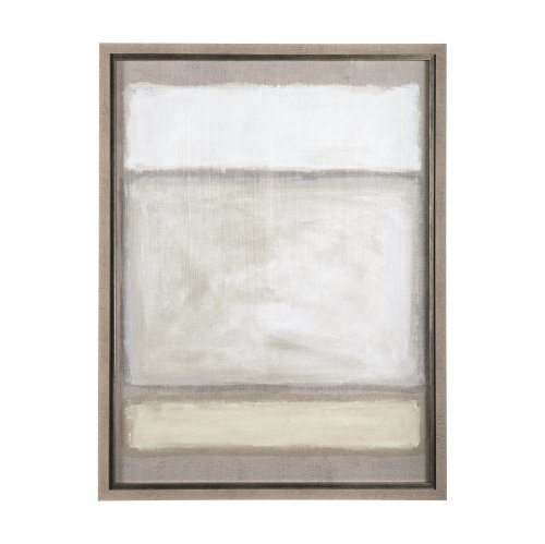14925 - Buff by Mercana Studio a Hand Embellished Textured Framed Art Photograph Matted under Glass