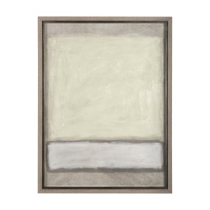 Ecru by Mercana Studio a Hand Embellished Textured Framed Art Photograph Matted under Glass