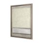 14926 - Ecru by Mercana Studio a Hand Embellished Textured Framed Art Photograph Matted under Glass