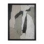 14929 - Blend by Mercana Studio a Hand Embellished Textured Framed Art Photograph Matted under Glass