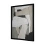 14930 - Fusion by Mercana Studio a Hand Embellished Textured Framed Art Photograph Matted under Glass