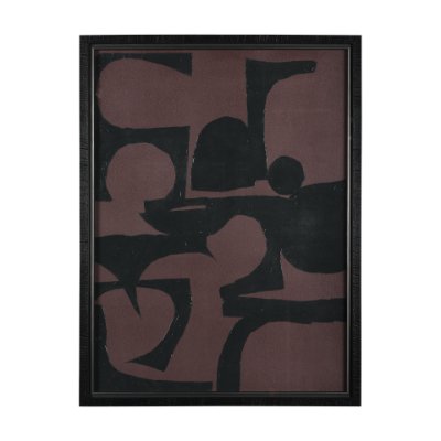 14933 - Tempelhof by Mercana Studio a Hand Embellished Textured Framed Art Photograph Matted under Glass