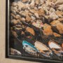 14942 - Cliffside View by Mercana Studio a Hand Embellished Textured Framed Art Photo Matted under Glass