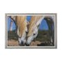 14946 - Nuzzled Together by Mercana Studio a Hand Embellished Textured Framed Art Photo Matted under Glass