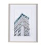 14947 - An Ornate Touch by Mercana Studio a Hand Embellished Textured Framed Art Photo Matted under Glass