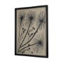 14949 - Simple Floral - Grow by Mercana Studio Hand Embellished Textured Framed Art Photo Matted under Glass
