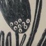 14951 - Simple Floral - Lively by Mercana Studio Hand Embellished Framed Art Photo Matted under Glass