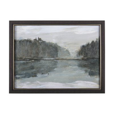14955 - Rainy Day Inspiration IV by Mercana Studio a Hand Embellished Textured Framed Art Print