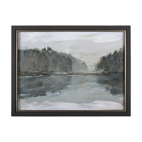 14955 - Rainy Day Inspiration IV by Mercana Studio a Hand Embellished Textured Framed Art Print