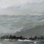 14956 -  Rainy Day Inspiration V by Mercana Studio a Hand Embellished Textured Framed Art Print