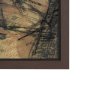 14958 - Canyon View by Mercana Studio a Hand Embellished Textured Framed Art Print Matted under Glass