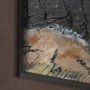 14958 - Canyon View by Mercana Studio a Hand Embellished Textured Framed Art Print Matted under Glass
