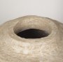 70200 - Rama Small Beige Paper Mache Floor Vase