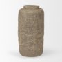 70204 - Bala Small Gray Paper Mache Vase