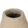 70208 - Rundal Small Gray Paper Mache Vase