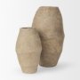 70208 - Rundal Small Gray Paper Mache Vase