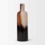 70354 - Marans Tall Amber Multi-Color Glass Vase