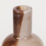 70354 - Marans Tall Amber Multi-Color Glass Vase