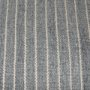 70378 - Kensie Large Blue Striped Pouf