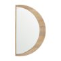70142 - Celeste Light Brown Wood Large Mirror