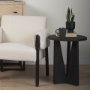 70110 - Mattius Black Wood Accent Table