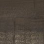 67828 - Eclipse Antique Brass Metal Drum Base w/ Dark Brown Wood Top Nested Coffee Table