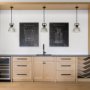 100534-S - Barware Blueprint VII by Mercana Studio a Hand Embellished Textured Canvas