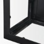 70447 - Cairn Matte Black Metal w/ Glass 1-Light Wall Sconce
