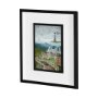 14968 - North Carolina by Mercana Studio a Framed Art Print Matted under Glass