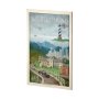 14971 - North Carolina by Mercana Studio a Framed Art Print Matted under Glass