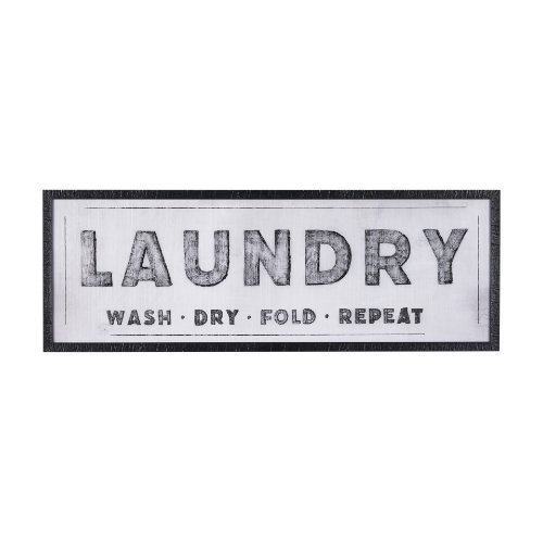 14975 - Laundry Wash by Mercana Studio a Hand Embellished Textured Framed Art Print