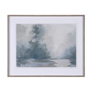 Morning Light II by Mercana Studio a Hand Embellished Textured Framed Art Print Matted under Glass