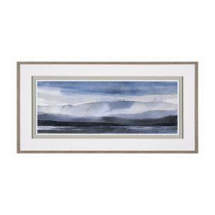 Watercolor Sketch I by Mercana Studio Hand Embelished Textured Framed Art Print Matted under Glass
