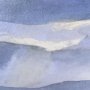 14965 - Watercolor Sketch I by Mercana Studio Hand Embelished Textured Framed Art Print Matted under Glass