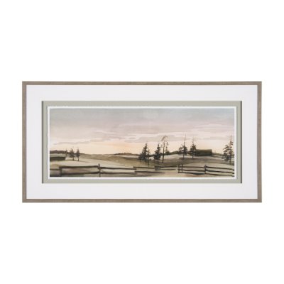 14967 - Watercolor Sketch III by Mercana Studio Hand Embellished Textured Framed Art Print Matted under Glas