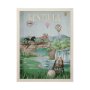 14999 - Kentucky Go USA (L) by Mercana Studio a Hand Embellished Decograph Framed Art Print