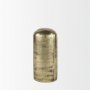 70187 - Quonset Tall Brass Finished Aluminum Metal Ornament