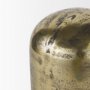 70187 - Quonset Tall Brass Finished Aluminum Metal Ornament