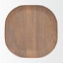 70591 - Ernest Medium Brown Wood Bar Stool