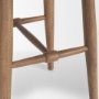 70591 - Ernest Medium Brown Wood Bar Stool