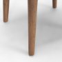 70591 - Ernest Medium Brown Wood Bar Stool