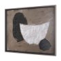 14979 - Shaped & Balance II by Mercana Studio a Hand Embellished Textured Framed Art Print