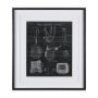 14986 - Equestrian Riding IIBW by Mercana Studio Hand Embellished Framed Art Print Matted under Glass