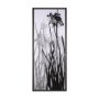 102586-FL - Floral Silhouette I by Mercana Studio a Hand Embellished Textured Framed Canvas