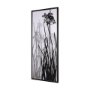 102586-FL - Floral Silhouette I by Mercana Studio a Hand Embellished Textured Framed Canvas