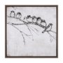 102589-FL - Waiting for spring I by Mercana Studio a Hand Embellished Textured Framed Canvas