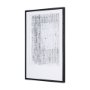 15003 - Dot Texture I by Mercana Studio a Hand Embellished Textured Framed Art Print Matted under Glass
