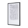 15004 - Dot Texture II by Mercana Studio a Hand Embellished Textured Framed Art Print Matted under Glass